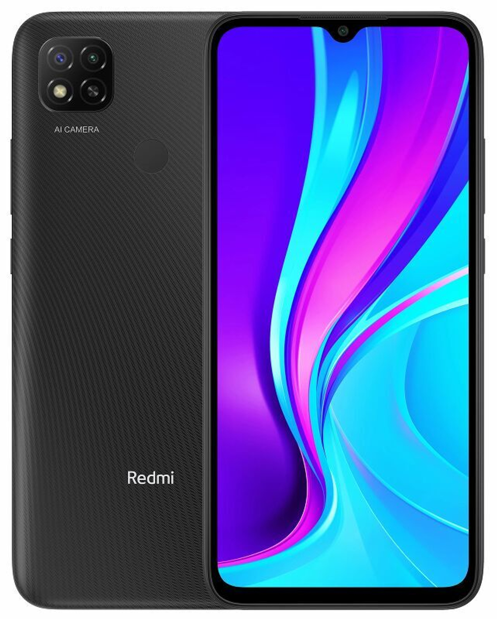 Смартфон Xiaomi Redmi 9C 3/64GB NFC Midnight Gray