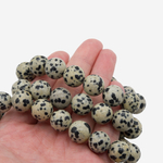 Аплит натуральный (Яшма далматин), 12,6мм, шар