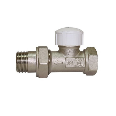 Клапан термостатический прямой STOUT - 1/2" (НГ/ВР, PN10, Tmax 120°С)