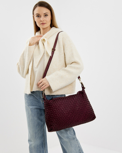 Сумка 573 11 бордовый