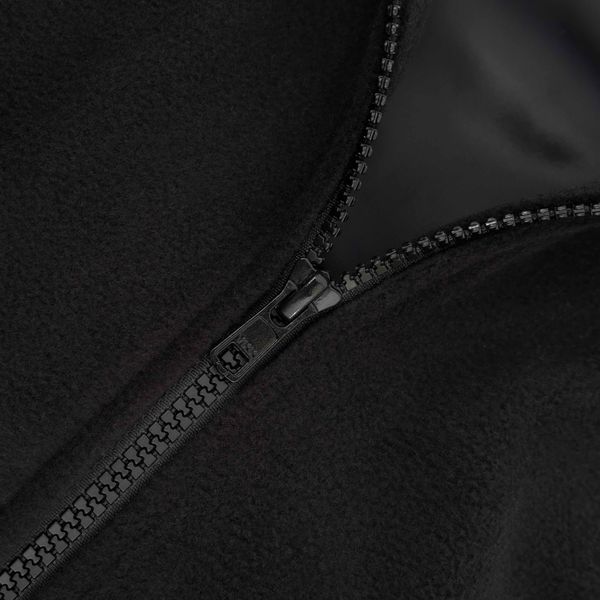 Толстовка FCF Logo Fleece Jacket Черная - фото 4