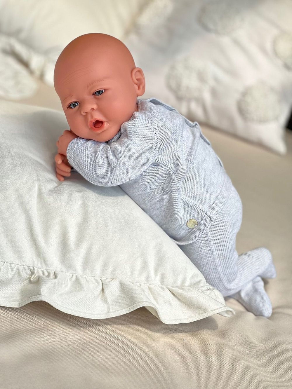 Кукла Реборн Marina and Pau 45cм Martina мягконабивная (M3137)