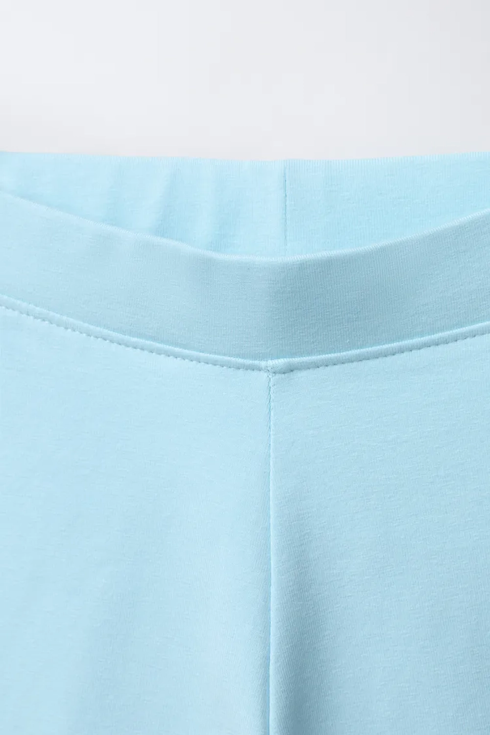 ZARA ОДНОТОННЫЕ ВЕЛОСИПЕДКИ, НЕБЕСНО-ГОЛУБОЙ