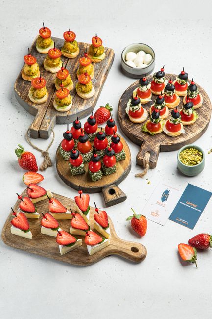 Фуршетный набор канапе «Сырный квартет», 40 шт.