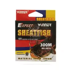 Леска Winner Expert Sheatfish Brown 300м 0.30-0.60мм