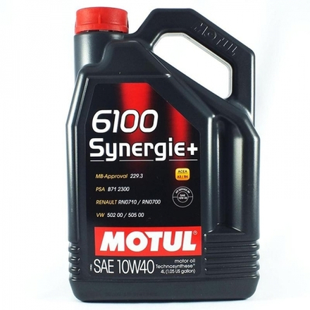 Моторное масло MOTUL 6100 Synergie 10w40 4л