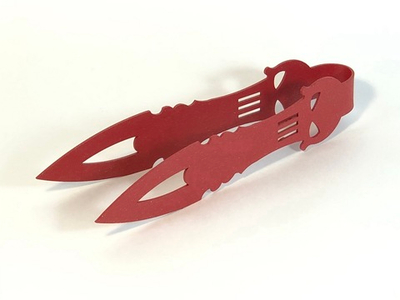 Щипцы Каратель красный