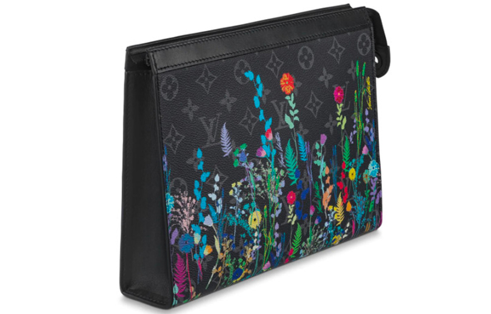 LOUIS VUITTON Pochette Voyage 6 Slot Monogram Eclipse Foliage