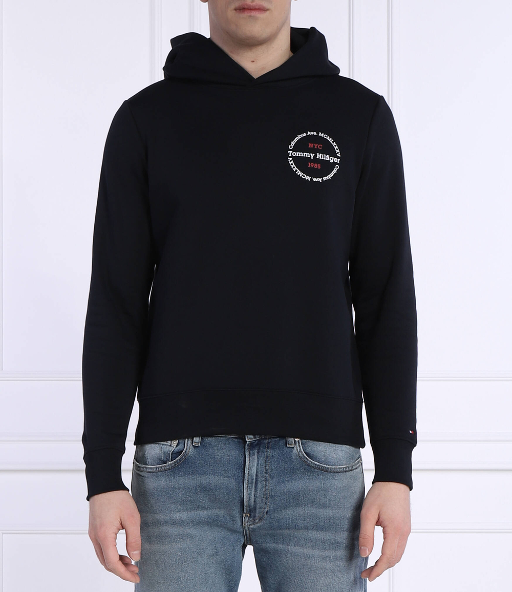 Худи ROUNDEL HOODY Tommy Hilfiger - темно-синий(MW0MW34381)