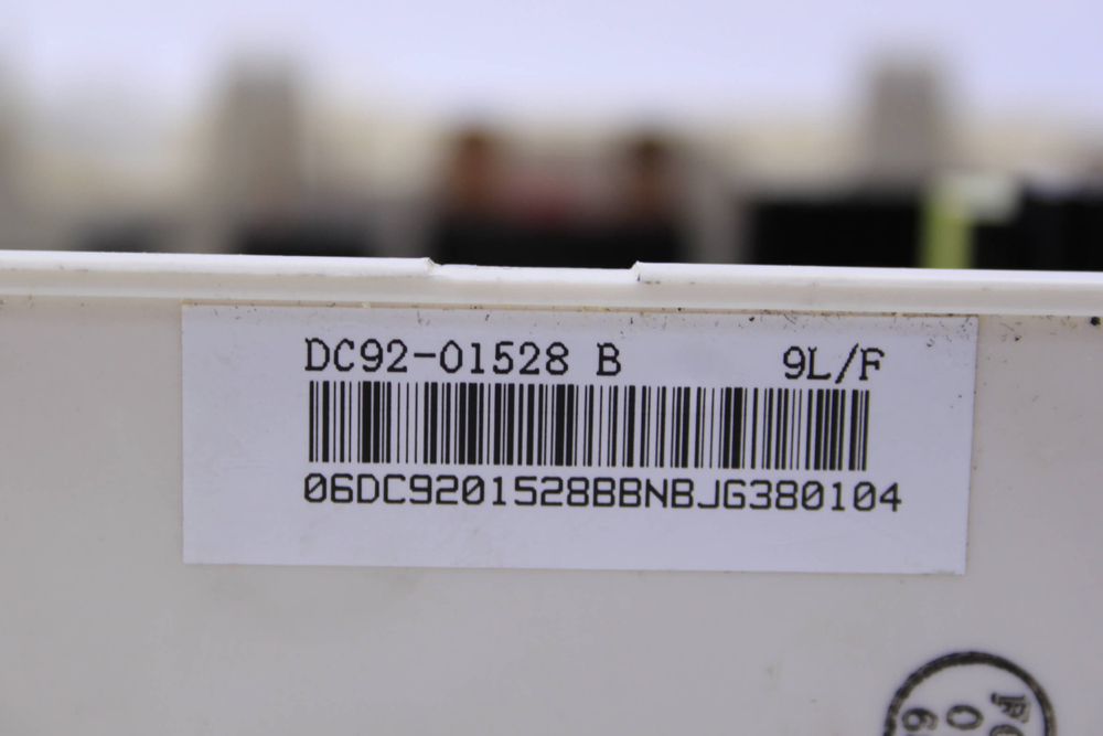 Модуль управления стивальной машины Samsung WD806U2GAWQ (в сборе с пластиком)