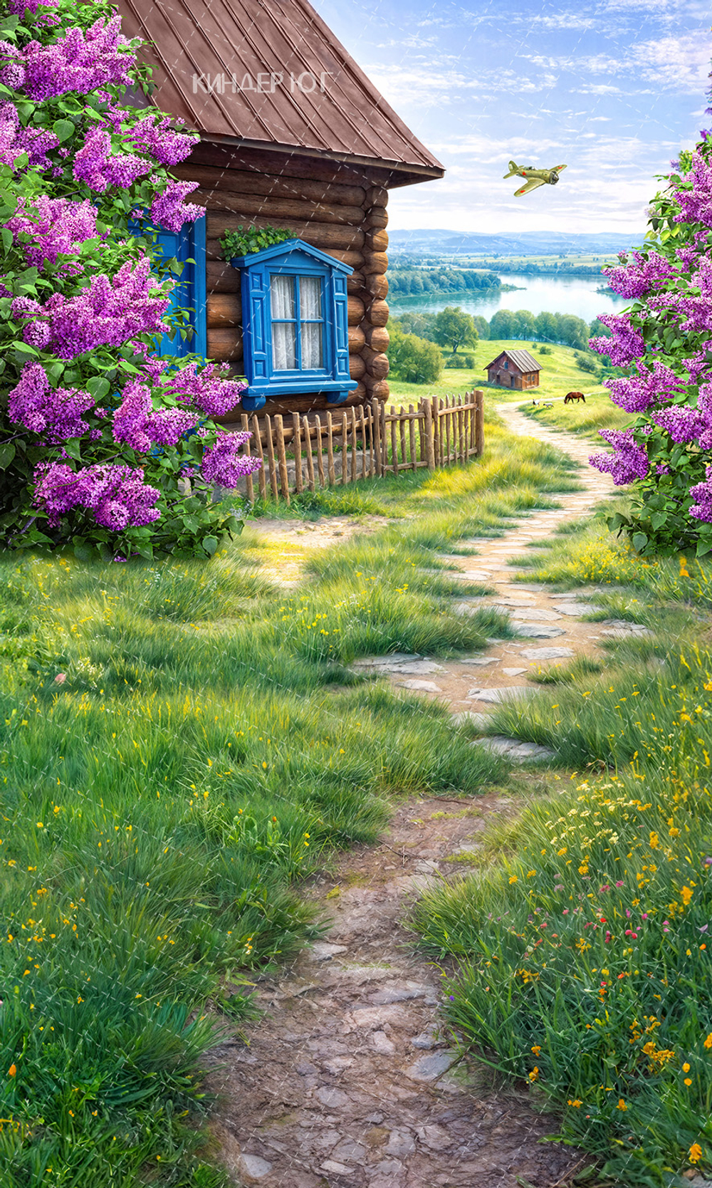 Фотофон "Почтовое отделение" арт. ФФ911-20а