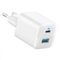 Сетевое зарядное устройство Anker 323 USB-C / USB-A 33W (A2331G21) White