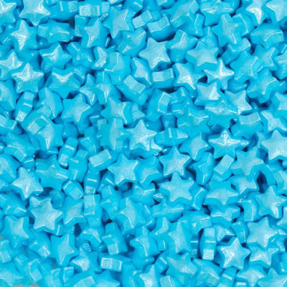 Посыпка кондитерская "Звёзды голубые мелкие" 30г