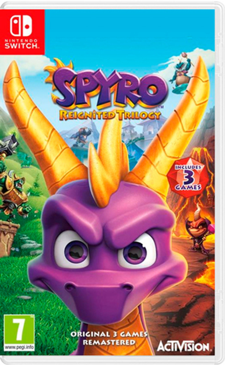 Spyro Reignited Trilogy [NSW, английская версия]