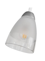 Люстра потолочная FOBO E27*4*60W белый, серебро