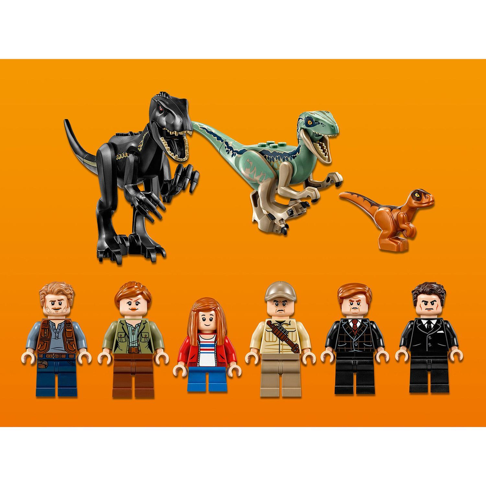LEGO Jurassic World: Нападение индораптора в поместье Локвуд 75930 — Indoraptor Rampage at Lockwood Estate — Лего Мир юрского периода