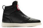 Кроссовки Jordan Air Jordan 1 Retro High Zip Black Sail (Женская размерная сетка)