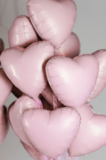 Сердце 19" Пыльная роза Agura