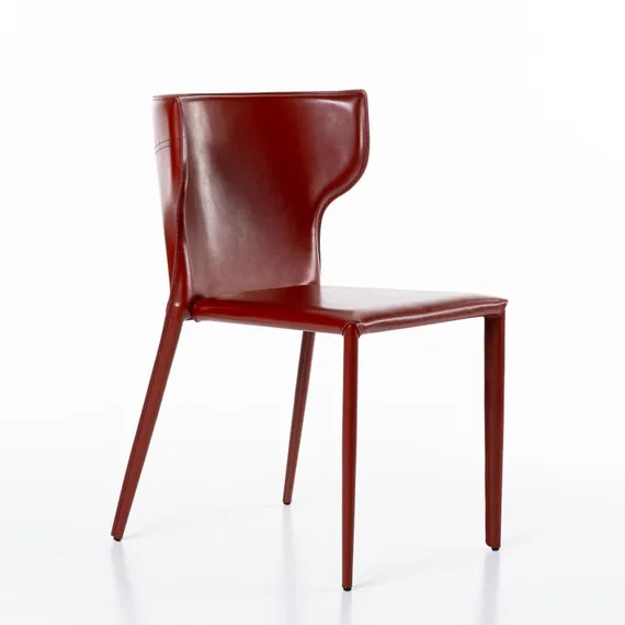 Стул Austin красная кожа
