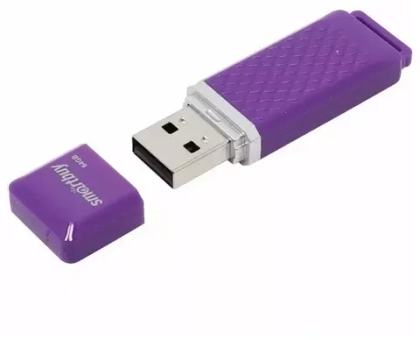 8GB USB2.0 Smartbuy Quartz series Violet