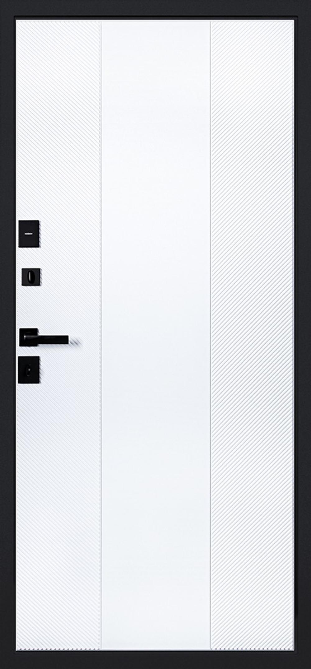 Стальная дверь "Лабрадорит" 3D. Заказная модель.