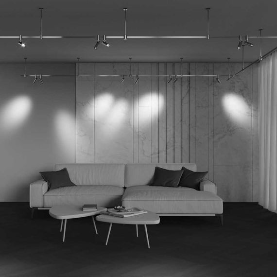 Трековый светильник Maytoni Technical TR144-1-5W3K-W-PT
