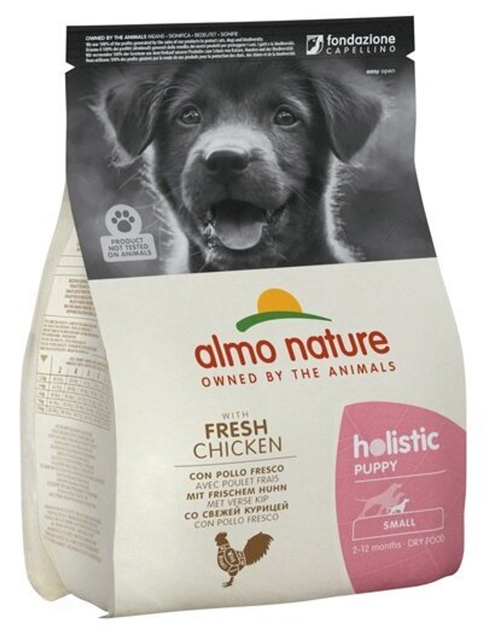 Almo Nature Для Щенков Малых пород с Курицей (Holistic -Small Puppy&Chicken) 12 кг
