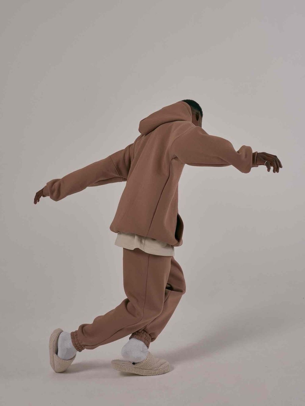 Худи One Two Multicolor С Начесом синопия фреско