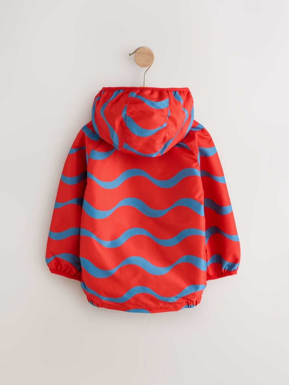 Куртка непромокаемая с капюшоном для мальчика Next E45-734, Бежевый