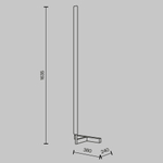 Торшер светодиодный Maytoni Combo MOD214FL-L20W3K