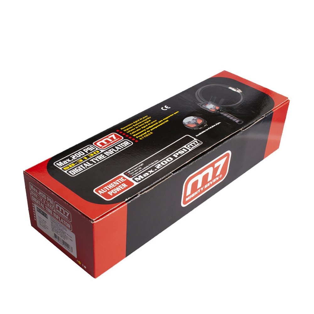 Пистолет для подкачки шин с цифровым манометром MIGHTY SEVEN (M7) SB-3130