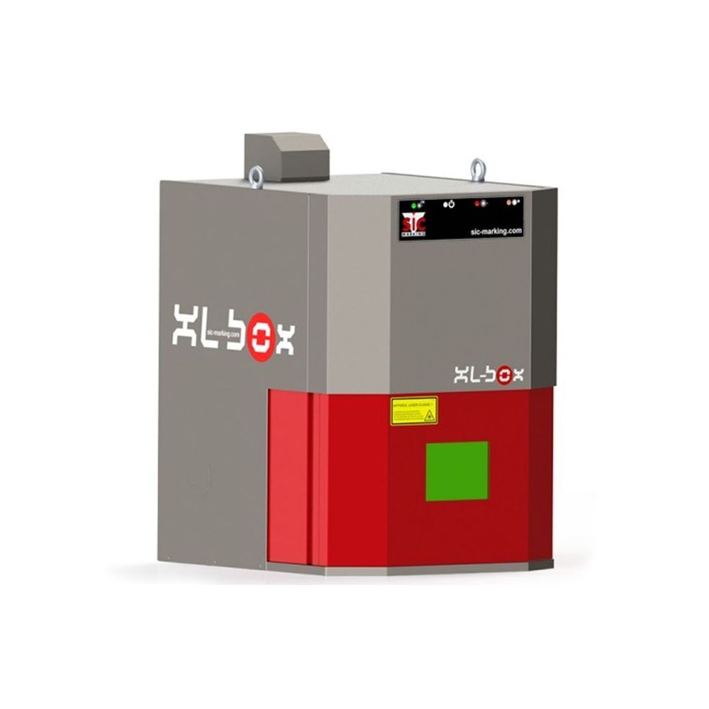 Стационарный лазерный маркиратор XLBOX окно 100х100мм мощность 30Вт