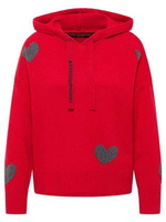 Худи Frieda Freddies 3356 красный сердца