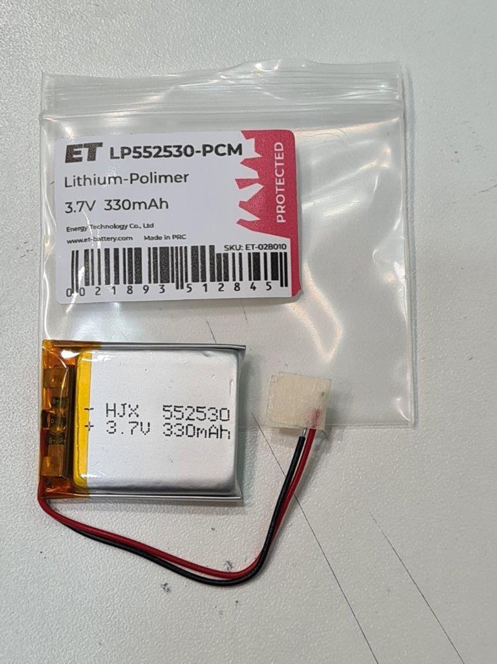 Аккумулятор ET LP552530-PCM