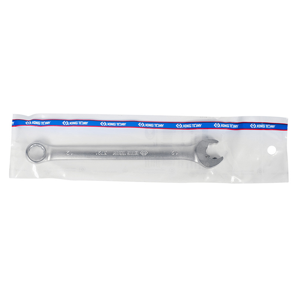 Ключ комбинированный с трещоткой в рожке 12 мм KING TONY 372112M