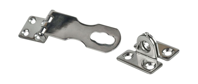 Скоба дверная под висячий замок