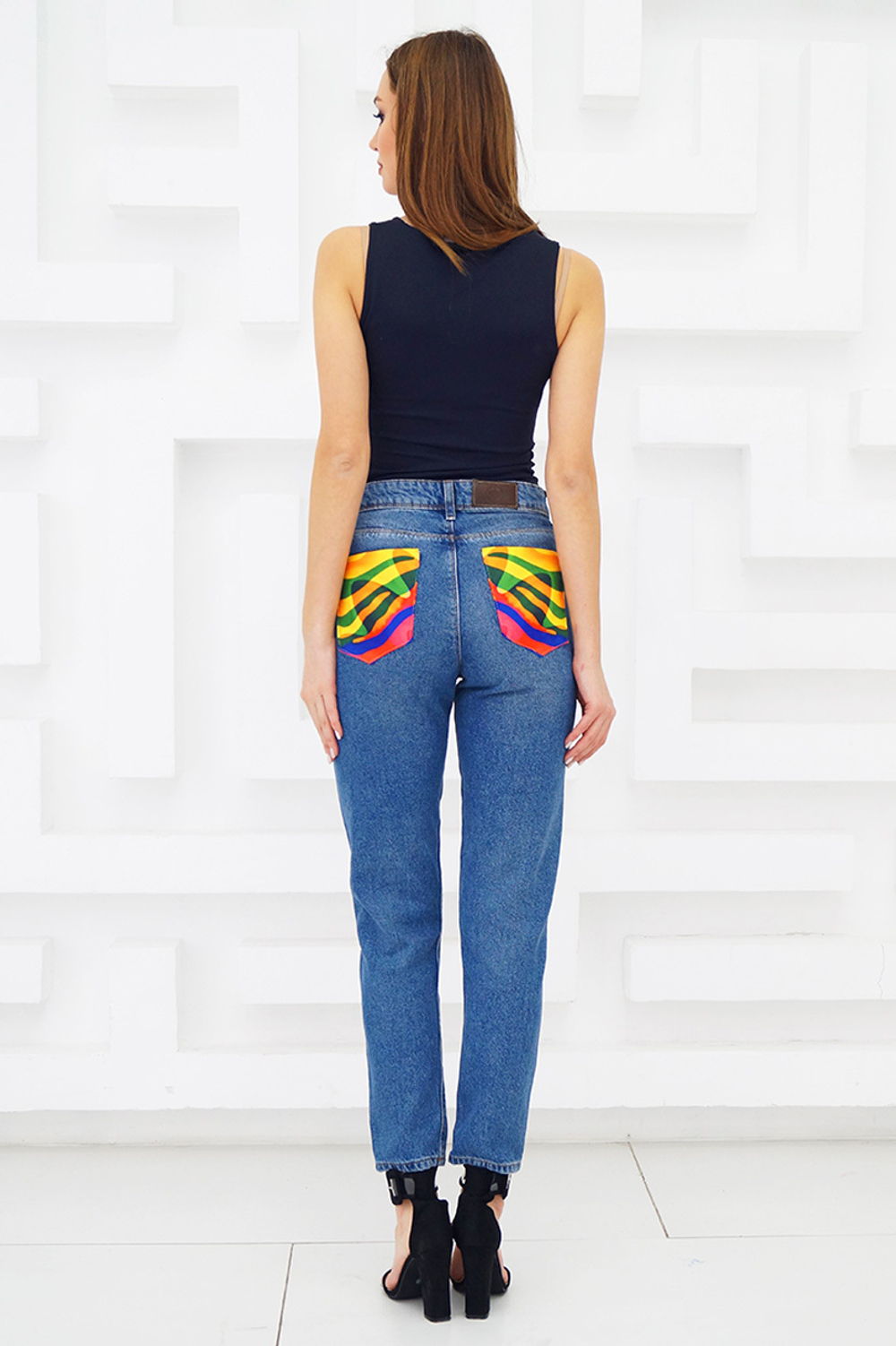 LIGVIANNI Джинсы Animal PRINT Jeans
