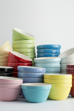 Чаша colour mix, D16 см, 800 мл, светло-голубая