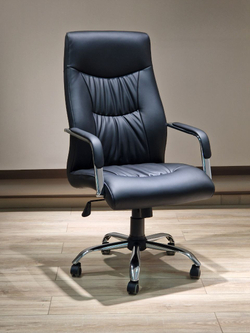 Кресло офисное 2279-2 582045 Black color LEATHER