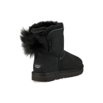 Сапоги UGG Fluff Bow Mini, 1094967-BLK
