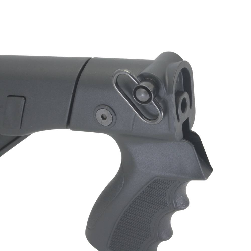 Приклад телескопический TBS SOLID на МР-133, МР-153, DLG Tactical. Черный