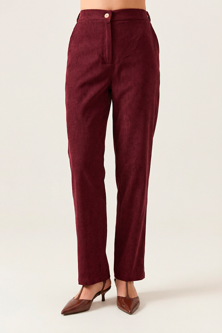 Брюки классические вельветовые
