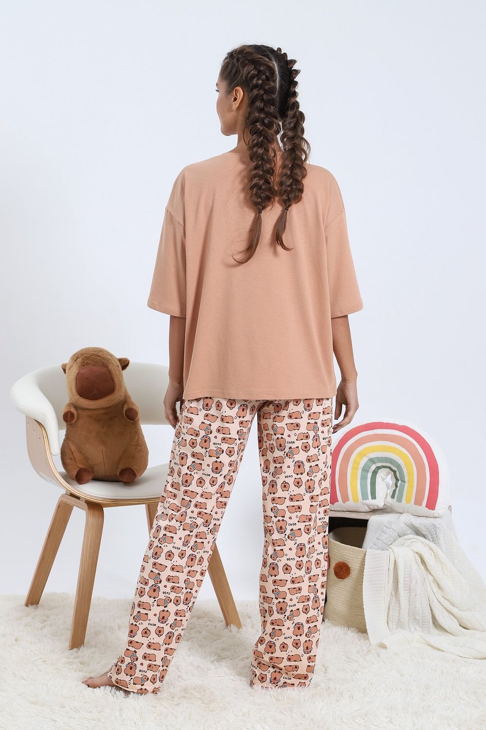 Пижама женская Капи-3 Виотекс ПЕСОЧНЫЙ