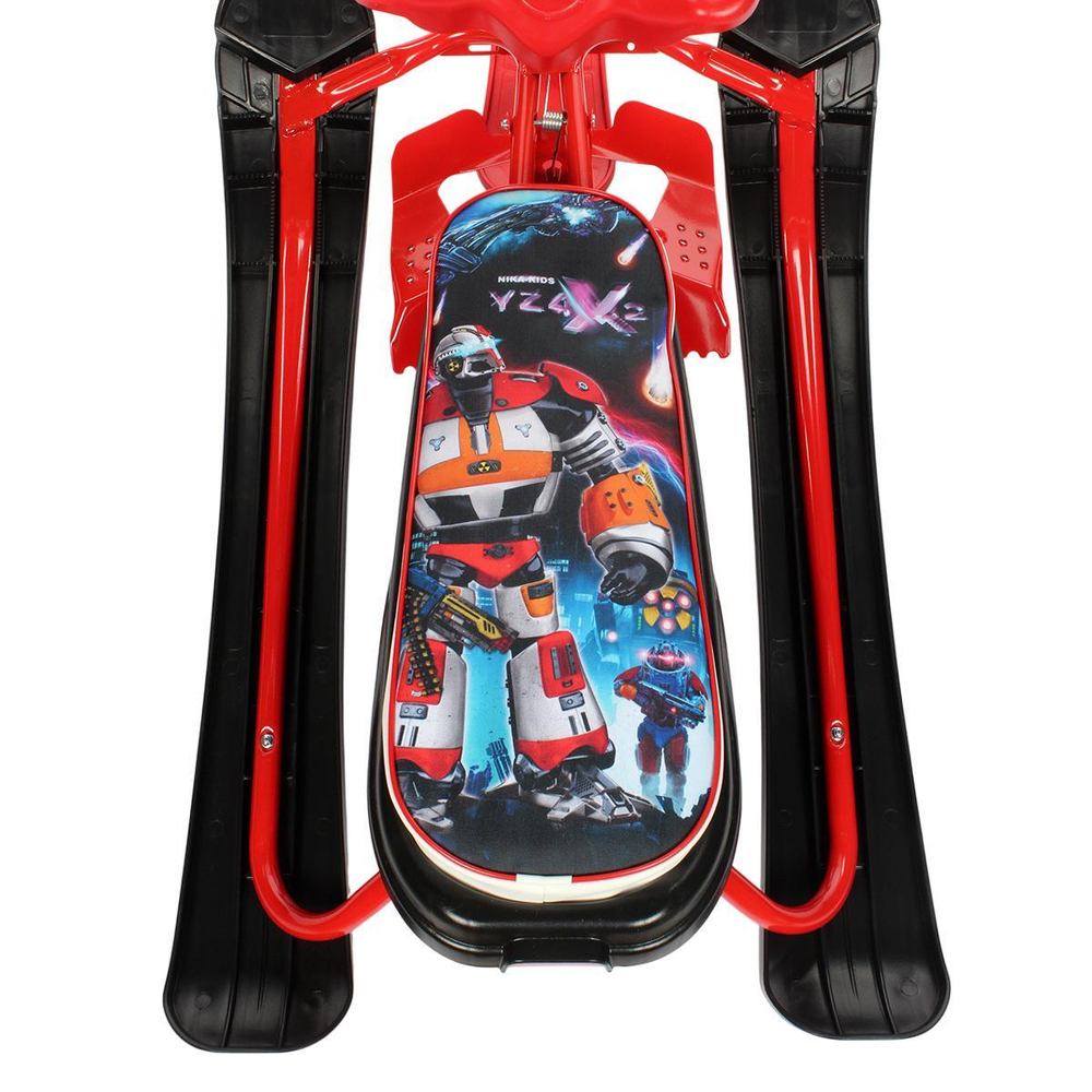 Снегокат "Ника-кросс" с галактическим роботом