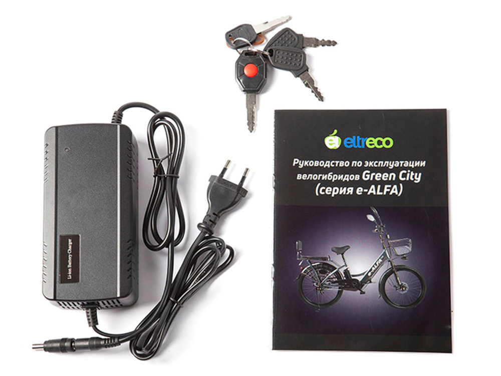 Электро фэтбайк GREEN CITY e-ALFA Fat (Eltreco)