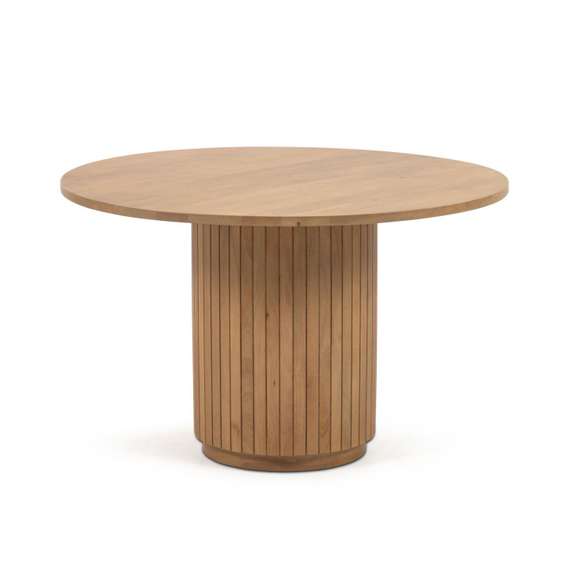 Стол Licia Ø120 см из дерева манго