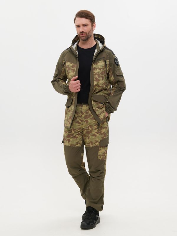 Костюм летний Горка-Люкс ткань Nylon Cotton Рип-Стоп цвет Хаки/MV-23