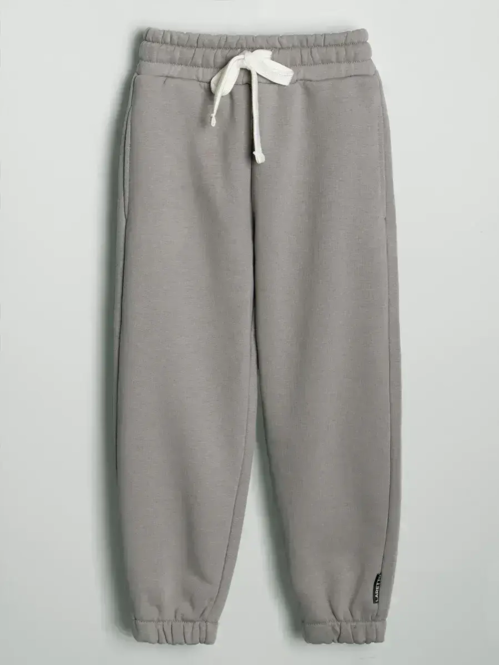 Спортивный костюм для девочки на весну серый оверсайз