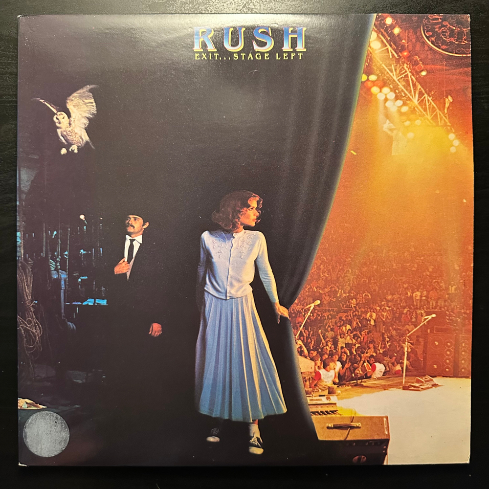 Rush - Exit...Stage Left 2LP (Скандинавия 1981г.)