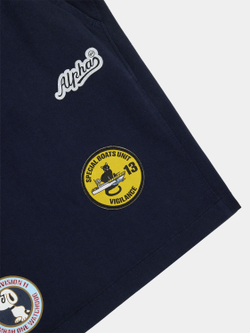Шорты мужские ALPHA INDUSTRIES PATCHED JERSEY SHORT